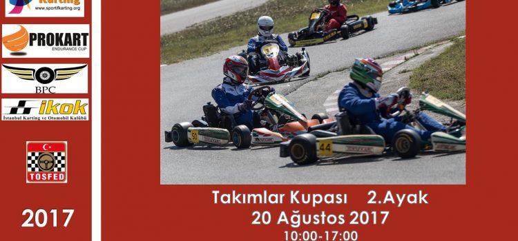 PROKART 2. Ayak 20 Ağustos Pazar günü Autodrom’da !